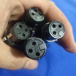 Connecteur XLR à 3 broches neutre 60 pièces/lot prise de réparation et de mise à niveau de