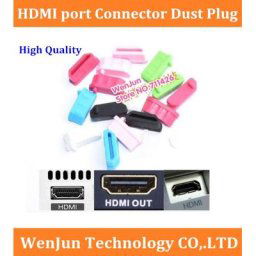 Connecteur de port en gel de pton souple coloré couvercle anti-poussière prise pour PC ordinateur