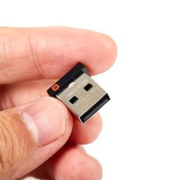 Récepteur de dongle sans fil adaptateur USB unificateur pour souris et clavier 6 appareils