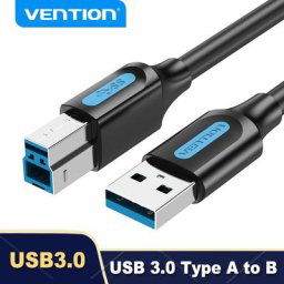 Vention – câble USB 3.0 Tpye A mâle vers mâle pour imprimante d'étiquettes pour Canon Epson Dell HP