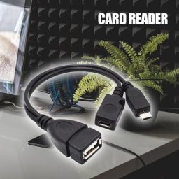 Séparateur d'alimentation USB Micro-hôte 2 en 1 OTG adaptateur USB vers Micro 5 broches câble