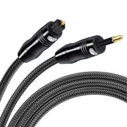 EMK – câble Toslink vers Mini Toslink pour Audio numérique câble optique SPDIF 3.5 à 3.5mm