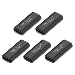 Adaptateur femelle à femelle de type C prise en charge du transfert de données prolongateur de