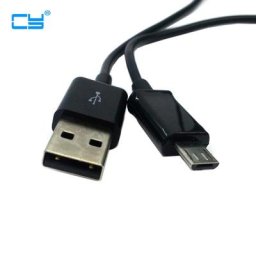 Connecteur Long 9MM blanc/noir Micro USB câble de Charge de données pour Samsung Huawei HTC