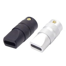 Coque USB C de Type C boîtier noir et blanc câble de données chargeur prise métallique