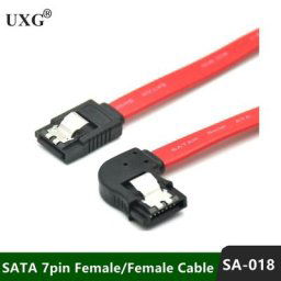 Câble SATA 3.0 vers disque dur SSD HDD SMi3 90 cordon résistant à angle droit pour carte mère Bali