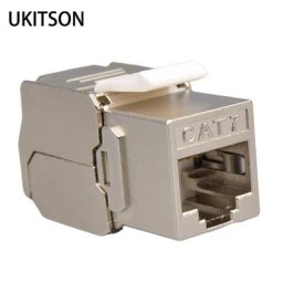 Connecteur technique en alliage de zinc insert de réseau LAN couremplaçant sans outil pour prise