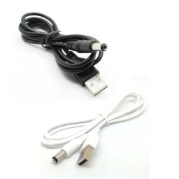 Câble d'alimentation USB mâle vers DC 5V pour ordinateur portable baril de 5.5mm x 2.1mm nouveauté
