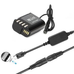 5V Type-C DMW-BLK22 DUNIBatterie DMW-DCC17 Adaptateur secteur pour Panasonic DC-S5 DC-S5K Lumix S5