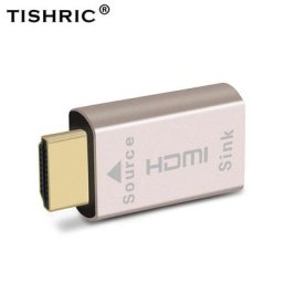 TISHRIC-Adaptateur mâle et femelle à double tête écran de verrouillage compatible HDMI