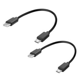 Câble Micro USB universel de Type C à Type C longueur de 30/100cm convient à tous les ports