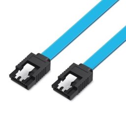 Disque dur SSD HDD 100cm/39 37 pouces câble de données à 90 degrés ligne bleue
