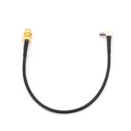 Câble d'antenne Coaxial SMA femelle vers TS9 mâle à Angle droit RG174 Pigtail de 20cm