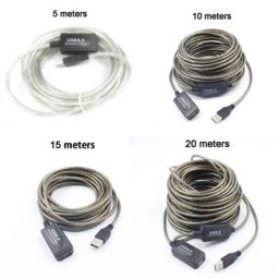 Câble d'extension pour amplificateur de Signal USB2.0 5/10/15/20M adapté à la connexion