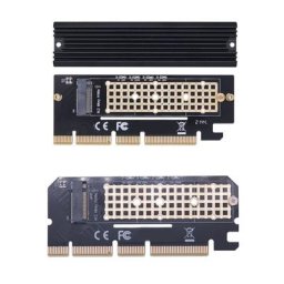 Adaptateur M2 NVME vers PCIe 3.0 4X 8X 16X carte d'extension M2 SSD vers PCIE 3.0 4X 8X 16X