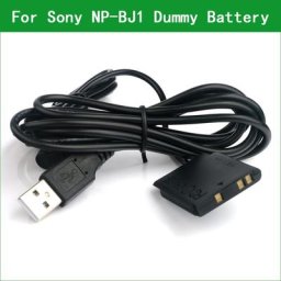 Connecteur d'alimentation de batterie factice NP-BJ1 NP BJ1 câble USB pour Sony DSC-RX0 DSC-RX0M2
