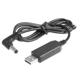 Câble adaptateur universel à 90 degrés USB de 100cm 5V à 24V 250mA 5.5x2.1mm livraison directe