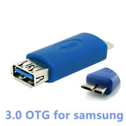 Câble adaptateur Micro USB 3.0 OTG haute vitesse pour Samsung Galaxy S5/Note3 9600 G900 N9000 N9002