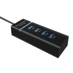 USB 3.0 Hub Hub USB 3.0 Multi Séparateur USB 3 Hab Utiliser Adaptateur secteur Extenseur 2.0 USB3