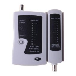 Testeur de câbles RJ45 Lan NS-468B outil de réseau réparation de câbles RJ45 + BNC L21D