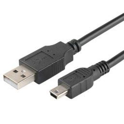 Mini câble USB 2.0 à 5 broches chargeur de données rapide directions pour lecteur MP3 MP4 DVR de