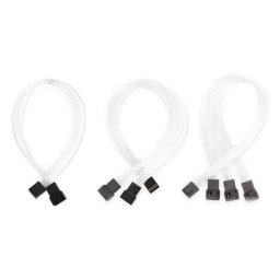 Répartiteur de ventilateur PWM 4 broches câble d'alimentation 1 à 1 2 3 4 pour ordinateur CPU
