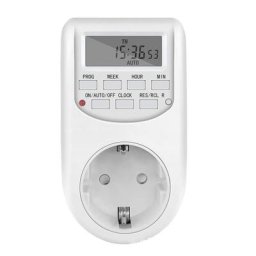 Minuterie numérique électronique intelligente prise UE minuterie de cuisine prise programmable