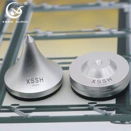 Coussretours d'amortissement de choc audiophile pointes audio HIFI XSSH haut-parleur