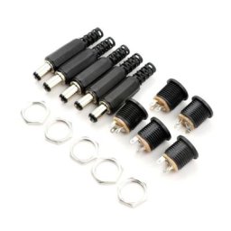 Connecteur d'alimentation 12V 3A 15 pièces/ensemble 5.5x2.1mm pour prise mâle Dc alimentation Su