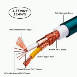 Ortofon – câble en vrac 8NX OCC Hifi RCA XLR pour bricolage en cuivre pur câble Audio en vrac