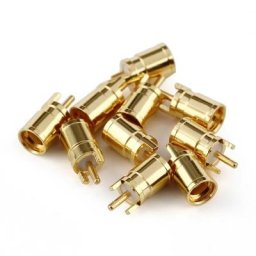 Connecteur MMCX en cuivre au béryllium prise femelle broche pour écouteurs prise de téléphone