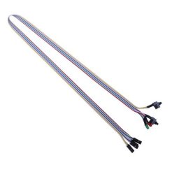 Boîtier pour ordinateur de bureau câble de commutateur de réinitialisation ATX avec lumière LED
