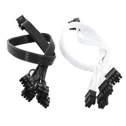 Câble d'alimentation PCIE 5.0 8 broches vers CPU 16 broches mâle pour Corsair HX Series
