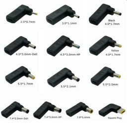 Adaptateur d'alimentation pour ordinateur portable connecteur Dc prise USB Type C femelle à mâle
