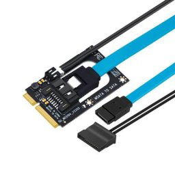 Carte adaptateur MSATA à 7 broches pour disque dur SSD Extension SATA3.0 896F