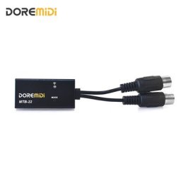 Adaptateur Bluetooth sans fil avec bouton de commutation de mode tous les messages avec câble