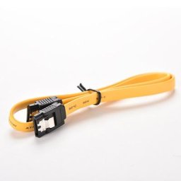 Câble de Signal SATA 3 série ATA haute vitesse 40cm pour disque dur HDD 2 pièces jaune et rouge