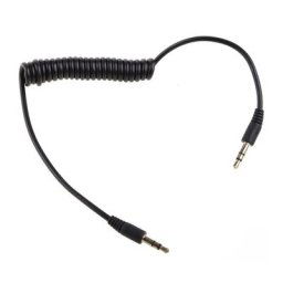 Câble enroulé Jack 3.5mm Aux M/câble pour ligne de voiture Mobile lecteur MP4 1 pièce
