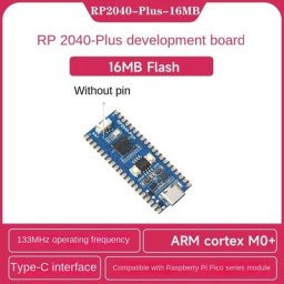 Waveshare – microcontrôleur RP2040 Plus mise à niveau du processeur Dual Core 16 mo Flash sur puce