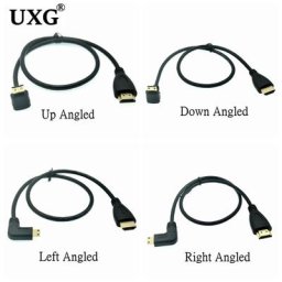 Câble compatible Mini HDMI pour caméra vidéo DSLR moniteur LCD connecteur HD mâle à mâle