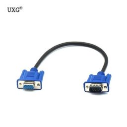Câble d'extension mâle vers femelle VGA/SVGA HDB cordon de moniteur d'ordinateur 30cm 50cm 1ft