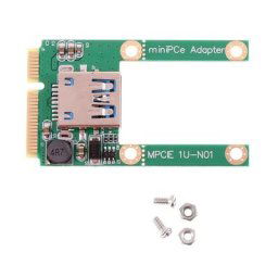 Carte d'extension Mini PCI-E vers USB3.0 pour ordinateur portable convertisseur PCI Express vers
