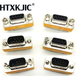 Mini adaptateur de prise mâle et femelle NhydrModem DB9 changeur de genre croix haute qualité