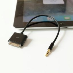Câble audio de voiture pour urgent iPhone 3 4 iPad 1 2 3 connecteur S6 m x 3.5mm 20cm