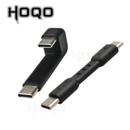 Câble de charge synchrone OTG USB type-c mâle/mâle pour Samsung SSD T5 pour E1DA 9038D DAC 180 °