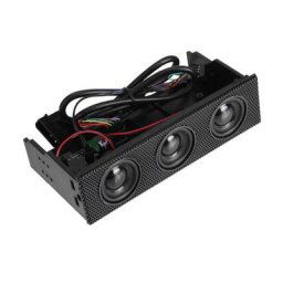 Haut-parleur Surround stéréo panneau avant de PC connexion de boîtier d'ordinateur Mini micro