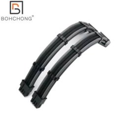 Câble d'extension d'alimentation PCI-E GPU mâle-femelle pour modèle PSU Corsair Thermaltake