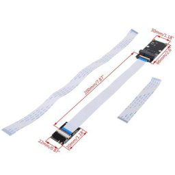 Adaptateur R58A M.2 (NGFF) clé A/E/A + E vers Mini PCI-E avec câble FFC pour ordinateur PC