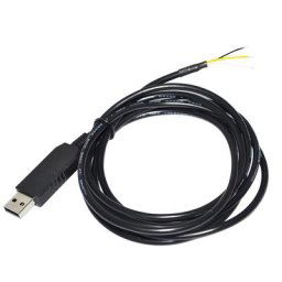 FTDI – câble de convertisseur industriel FT232RL USB à RS232 3 broches 3P WE WIRE END OPEN SERIAL