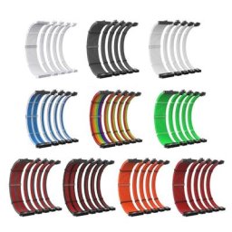 Câble de séparation PSU pour carte mère fil d'extension d'alimentation en Nylon tressé ATX 24Pin